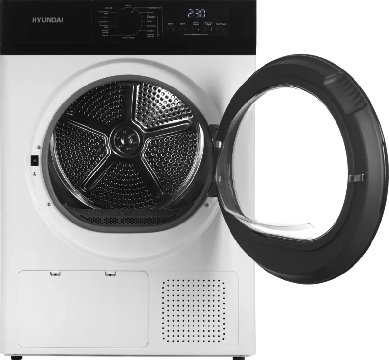 Сушильная машина Hyundai DFE9415 кл.энер.:A++ макс.загр.:9кг белый