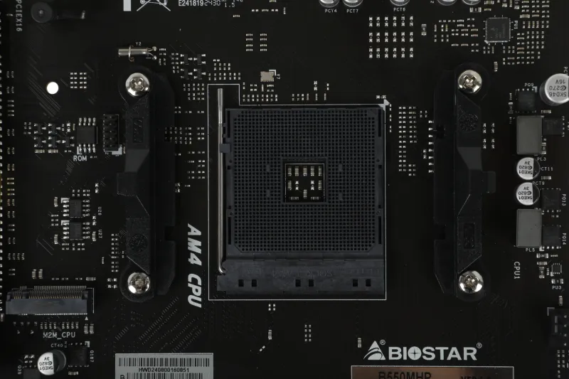 Материнская плата Biostar B550MHP Soc-AM4 AMD B450 2xDDR4 mATX AC`97 8ch(7.1) GbLAN RAID+VGA+HDMI