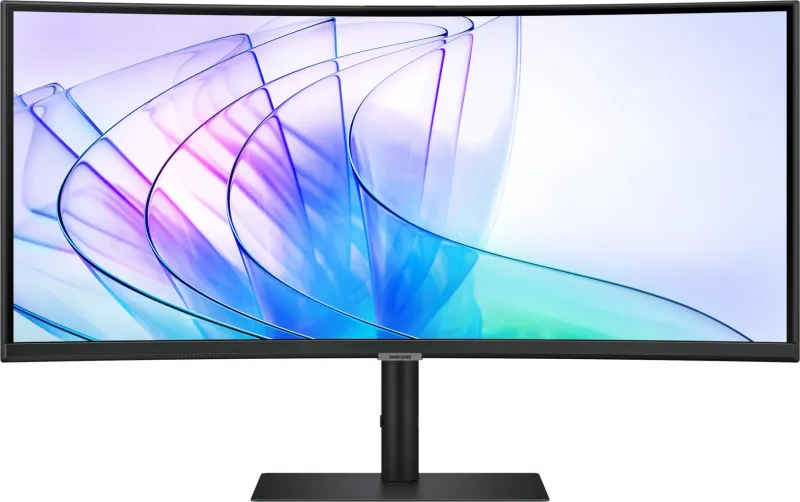Монитор Samsung 34" ViewFinity S6 S34C650VAI Curved (IPS 21:9 3440x1440 5ms 350cd 178/178/100Hz 1,07 млрд DP; HDMI; USB-C (90 Вт) USB3.0x2 Spk 2x5W HAS Tilt Swiv VESA Black