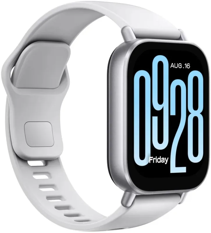 Смарт-часы Xiaomi Redmi Watch 5 Active 2" LCD корп.серебристый рем.серебристый разм.брасл.:135-205мм (BHR8790GL)