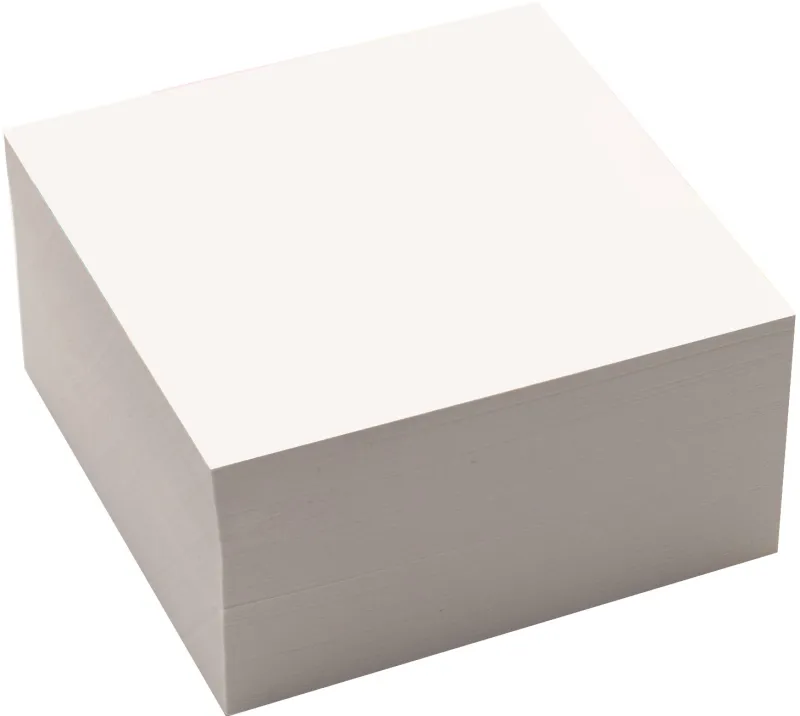 Блок для записей бумажный Silwerhof Daily Премиум 90х90х50мм 80г/м2 белый