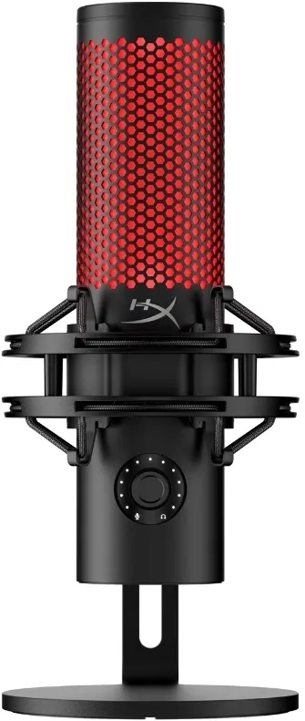 Микрофон проводной HyperX QuadCast 2 3м черный