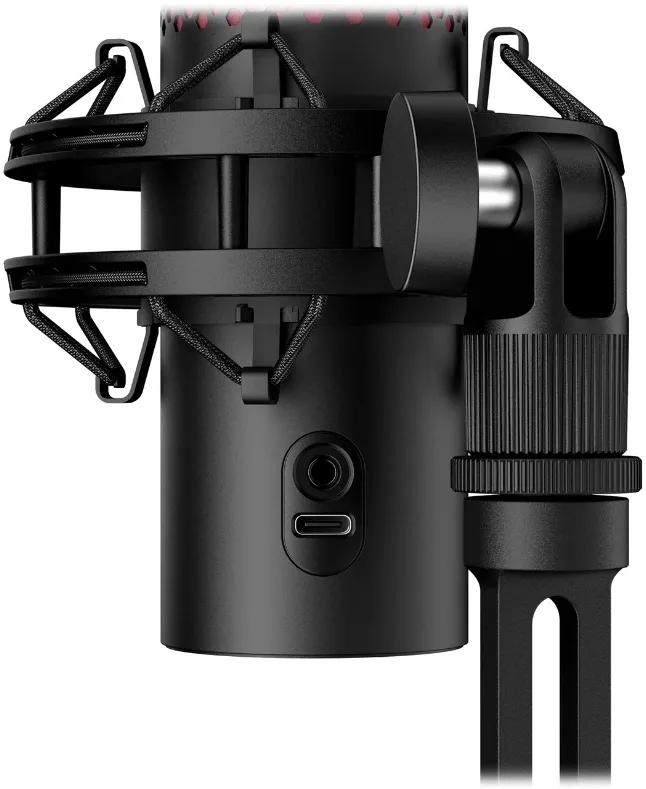 Микрофон проводной HyperX QuadCast 2 3м черный