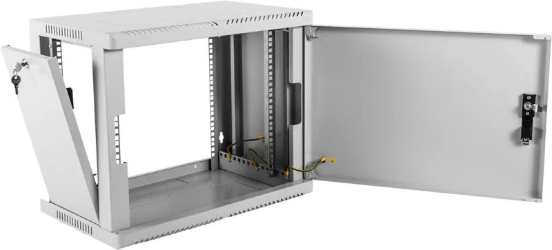Шкаф ЦМО Шкаф телекоммуникационный настенный сварной 9U (600  350) съёмные стенки, дверь металл