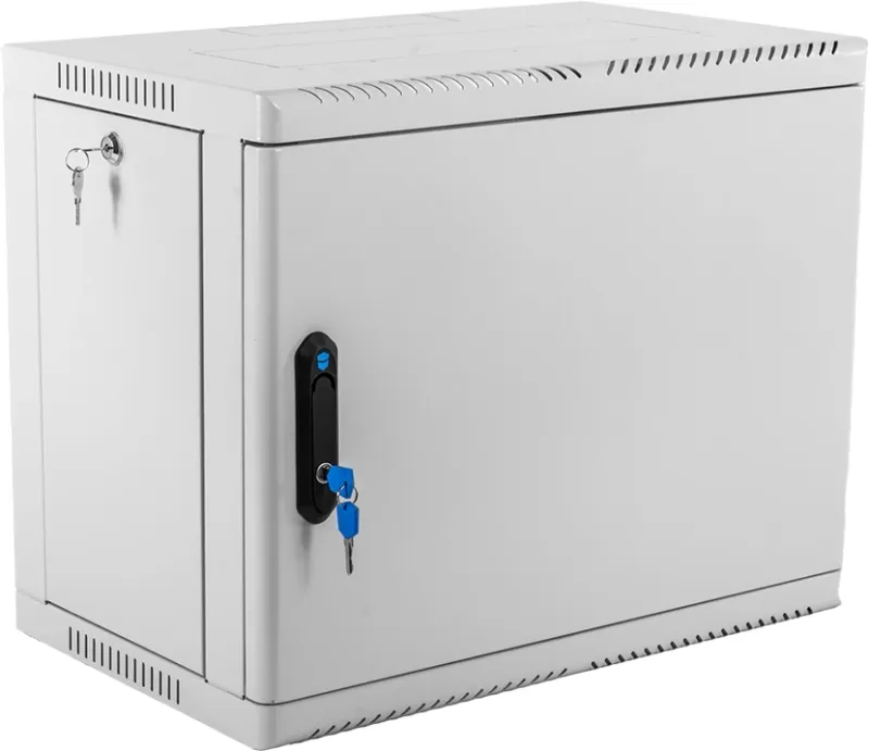 Шкаф ЦМО Шкаф телекоммуникационный настенный сварной 9U (600  350) съёмные стенки, дверь металл