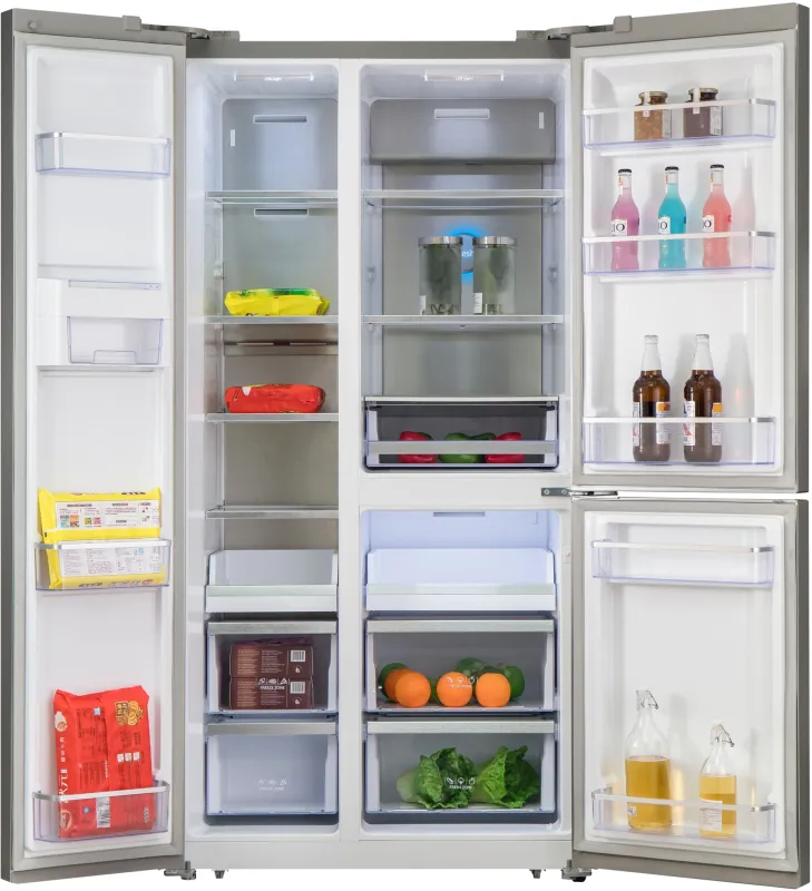 Холодильник Бирюса TD 563 I 2-хкамерн. нержавеющая сталь