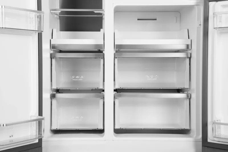 Холодильник Бирюса TD 563 I 2-хкамерн. нержавеющая сталь