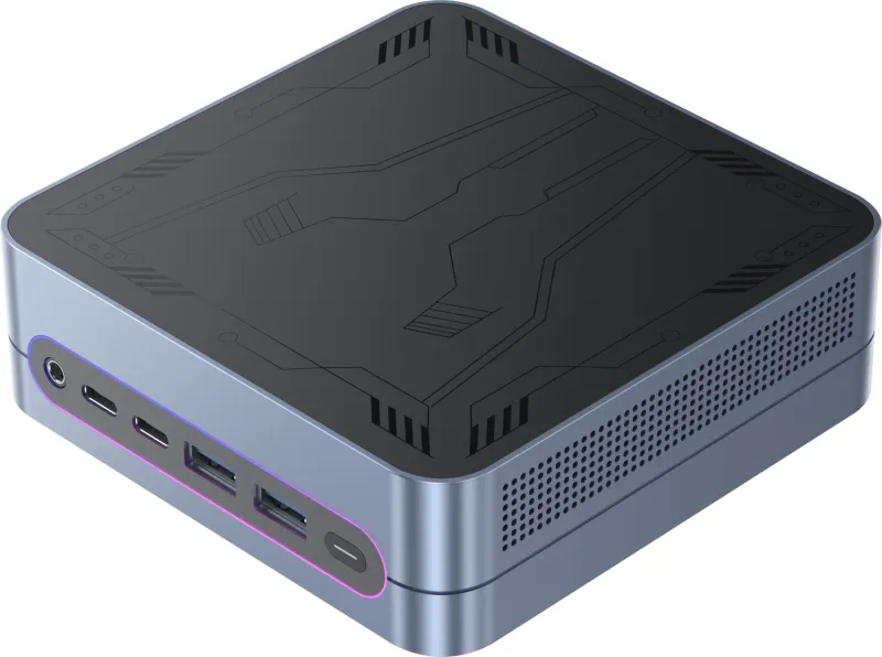 Неттоп Acer Gadget ETBox X i3 1220P (1.5) 16Gb SSD512Gb UHDG Windows 11 Pro GbitEth WiFi BT 120W черный/серый