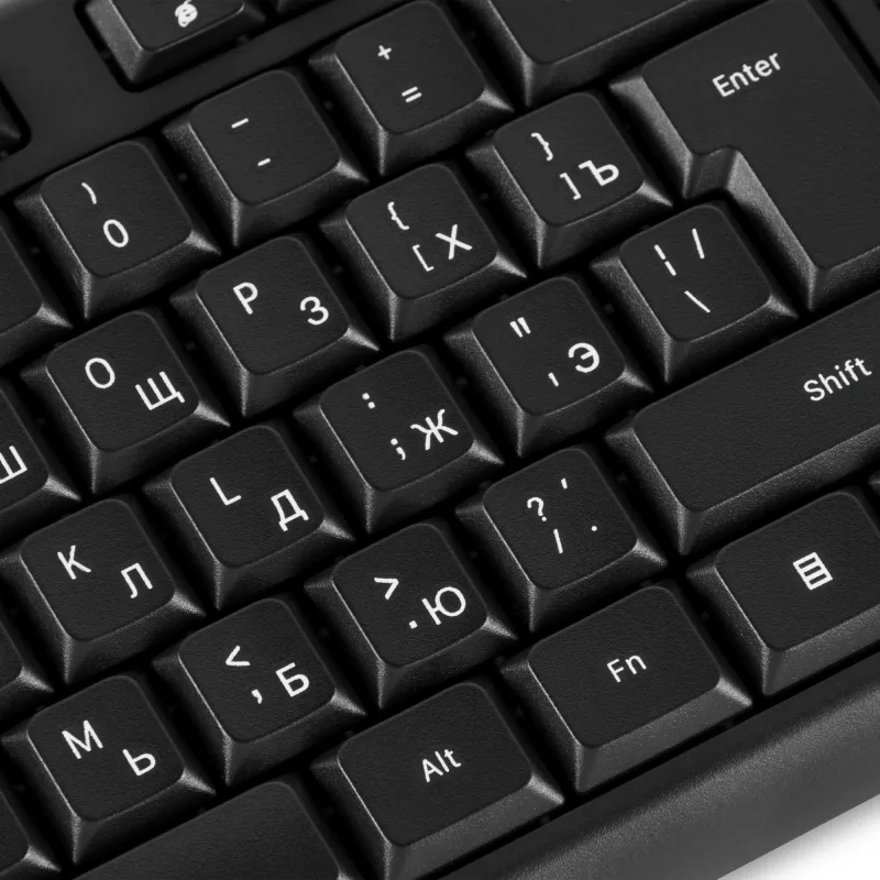 Клавиатура Оклик K888W черный USB беспроводная Multimedia (2066181)