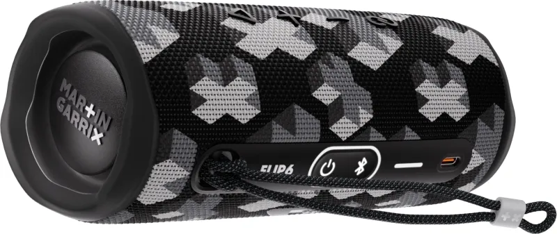 Колонка порт. JBL Flip 6 Martin Garrix edition черный 30W 1.0 BT 10м 4800mAh (JBLFLIP6MG)