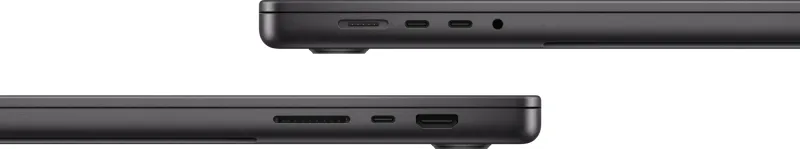 Ноутбук Apple MacBook Pro A3403 M4 Pro 14 core 48Gb SSD512Gb/20 core GPU 16.2" Liquid Retina XDR (3456x2234) Mac OS black WiFi BT Cam (MX2Y3HN/A)