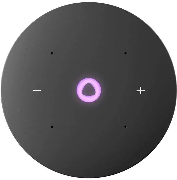 Умная колонка Yandex Станция Мини 3 Алиса черный 12W 1.0 BT/Wi-Fi (YNDX-00027BLK)