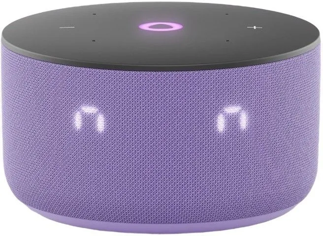 Умная колонка Yandex Станция Мини 3 Алиса лиловый 12W 1.0 BT/Wi-Fi (YNDX-00027LIL)