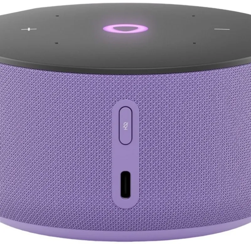 Умная колонка Yandex Станция Мини 3 Алиса лиловый 12W 1.0 BT/Wi-Fi (YNDX-00027LIL)