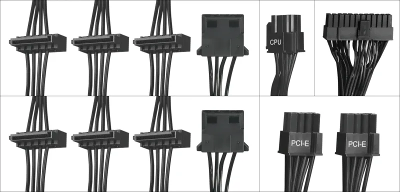 Блок питания Digma ATX 550W DPSU-550W-WH 80 PLUS WHITE (20+4pin) APFC 120mm fan 6xSATA RTL