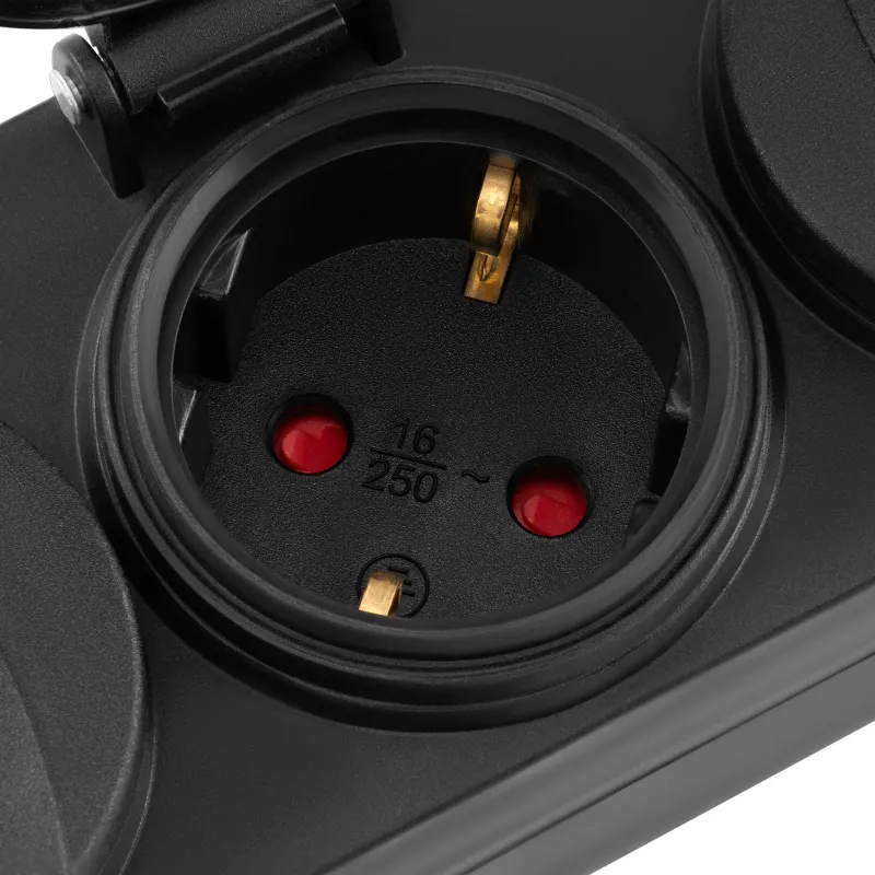 Сетевой удлинитель Buro BU-PS3.10/B 10м (3 розетки) оранжевый (пакет ПЭ)