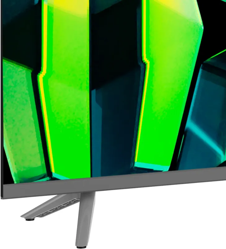 Телевизор LED Sber 43" SDX-43U4014 Салют ТВ серебристый 4K Ultra HD 60Hz DVB-T DVB-T2 DVB-C DVB-C2 DVB-S DVB-S2 USB 2.0 WiFi Smart TV
