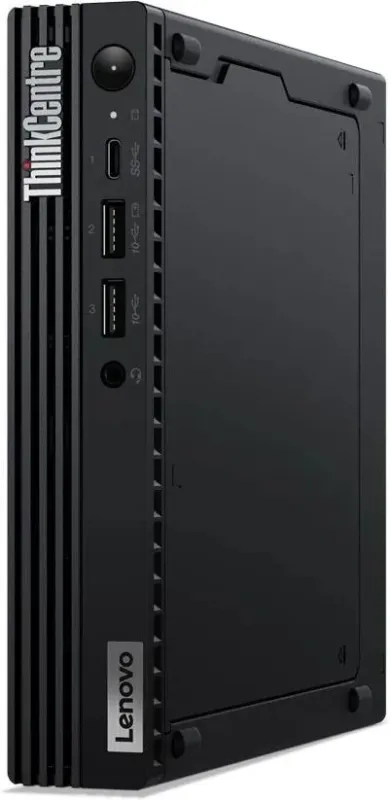 Неттоп Lenovo ThinkCentre Tiny M70q-4 slim i5 13400T (1.3) 8Gb SSD512Gb UHDG 730 noOS GbitEth WiFi BT 90W kb мышь клавиатура черный (12E3003EUM)