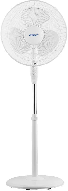 Вентилятор напольный Vitek VSF-1662 38Вт скоростей:3 ПДУ белый