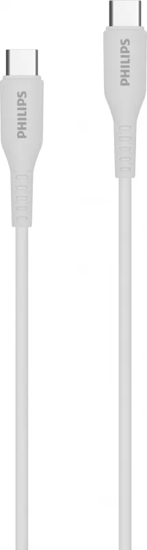Кабель Philips DLC8601 USB Type-C (m)-USB Type-C (m) 1.2м белый коробка (упак.:1шт)