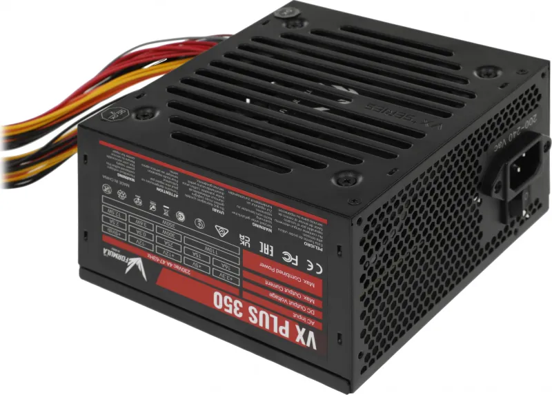 Блок питания Formula ATX 350W AC VX PLUS (20+4pin) 120mm fan 2xSATA RTL