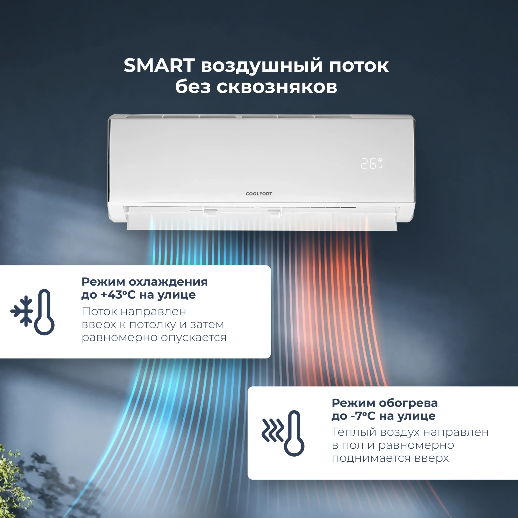Сплит-система Coolfort CF-4101 белый