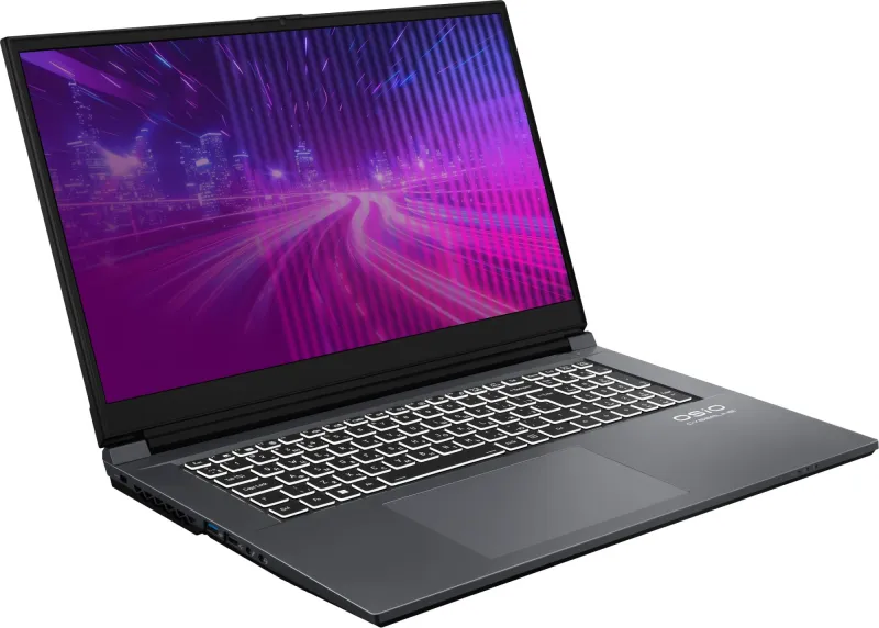 Ноутбук Osio CyberLine C170i-001 Core i5 12600H 16Gb SSD512Gb NVIDIA RTX RTX 3050 6Gb 17.3" IPS FHD (1920x1080) noOS dk.grey WiFi BT Cam 3410mAh