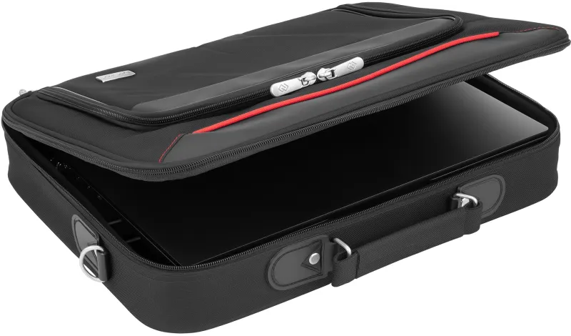 Сумка для ноутбука 15.6" Digma HC-211 черный/красный полиэстер (HC211BKR)