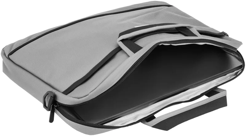 Сумка для ноутбука 15.6" Digma R-212 серый/черный полиэстер (R212GBK)