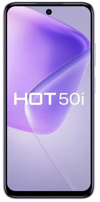 Смартфон Infinix X6531B Hot 50i 128Gb 4Gb фиолетовый моноблок 3G 4G 6.8" Android 802.11 a/b/g/n/ac GPS GSM900/1800 GSM1900 TouchSc