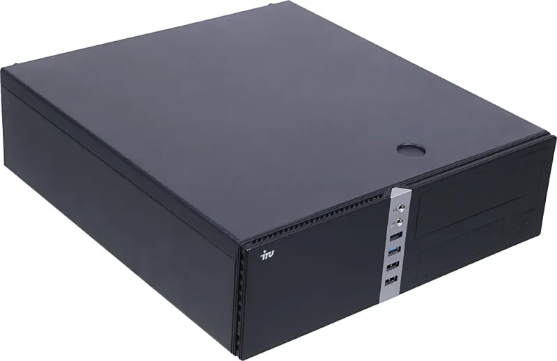 ПК IRU Office 310H6S SFF i3 12100 (3.3) 16Gb SSD256Gb UHDG 730 Free DOS GbitEth 300W черный (2061135)