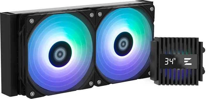Система водяного охлаждения Zalman CPU Liquid Cooler 240mm, ARGB, black