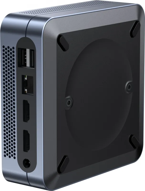 Неттоп Chuwi LarkBox S i3 1220P (1.5) 16Gb SSD512Gb UHDG Windows 11 Pro GbitEth WiFi BT 90W серый/черный