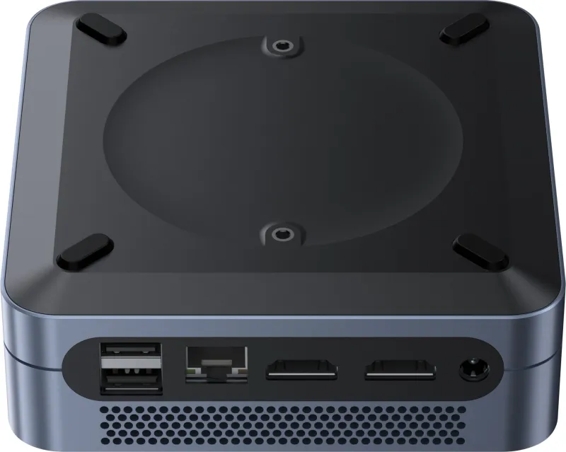 Неттоп Chuwi LarkBox S i3 1220P (1.5) 16Gb SSD512Gb UHDG Windows 11 Pro GbitEth WiFi BT 90W серый/черный