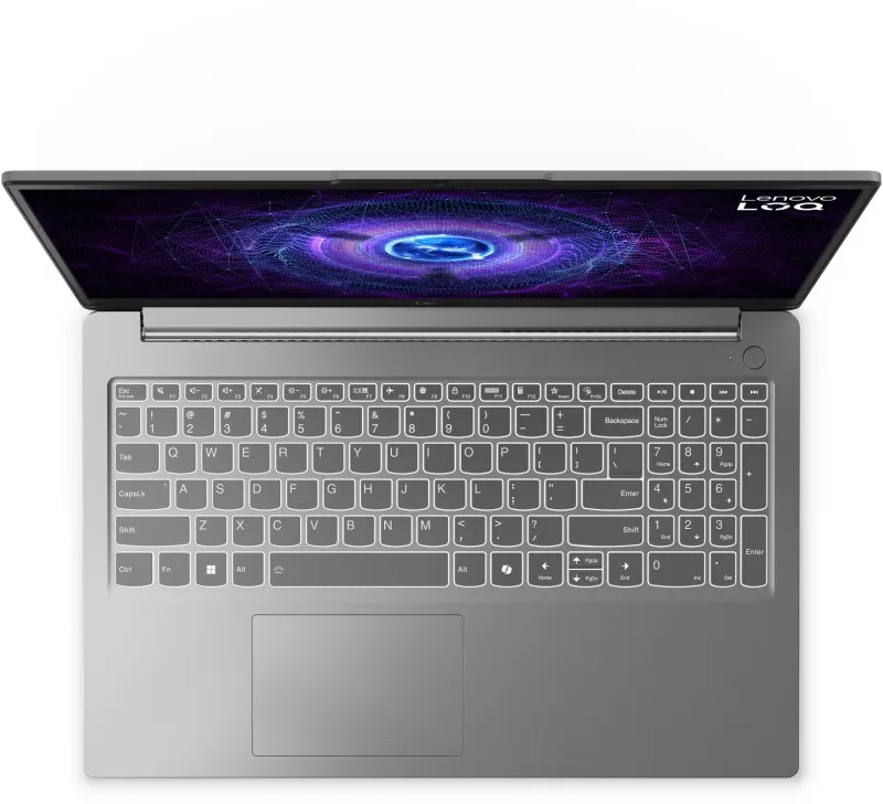 Ноутбук Lenovo LOQ 15IAX9E Core i5 12450HX 16Gb SSD512Gb NVIDIA GeForce RTX 2050 4Gb 15.6" IPS FHD (1920x1080) без ОС grey WiFi BT Cam (83LK005GUE)