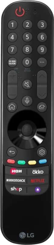 Телевизор LED LG 55" 55UR78009LL.ARUG черный 4K Ultra HD 60Hz DVB-T DVB-T2 DVB-C DVB-S DVB-S2 USB WiFi Smart TV