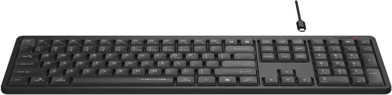 Клавиатура A4Tech Fstyler FBX55C черный USB беспроводная BT/Radio slim Multimedia (FBX55C)