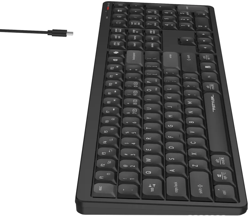 Клавиатура A4Tech Fstyler FBX55C черный USB беспроводная BT/Radio slim Multimedia (FBX55C)