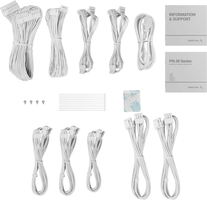 Блок питания Deepcool ATX 850W PN850M WH Game Storm Gen.5 80+ gold (20+4pin) APFC 120mm fan 8xSATA RTL