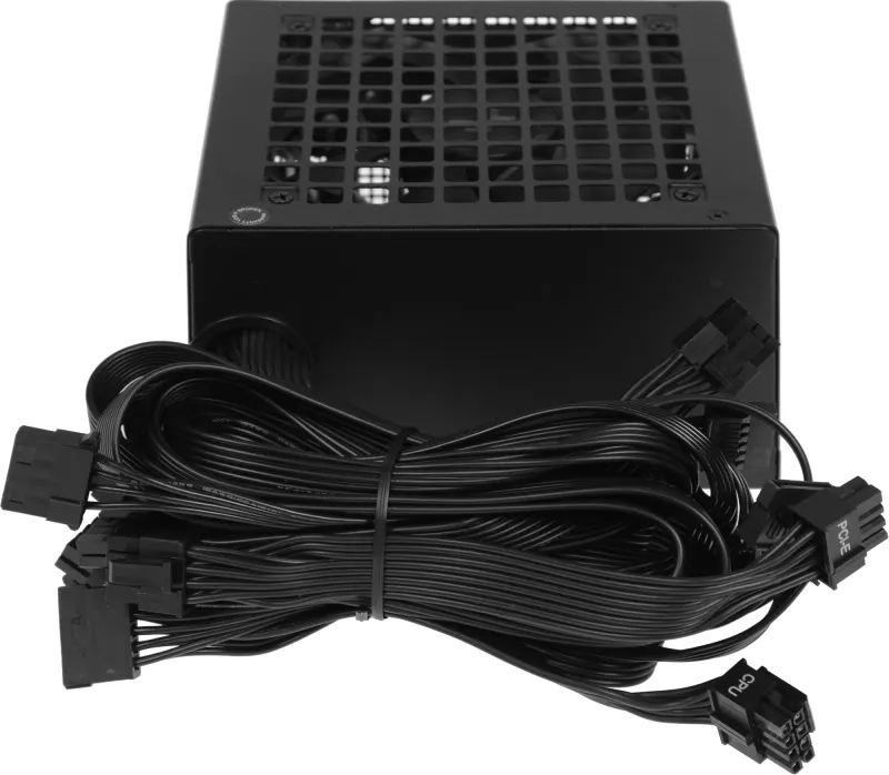 Блок питания Deepcool ATX 600W PF600 V2 80 PLUS WHITE (20+4pin) APFC 120mm fan 6xSATA RTL