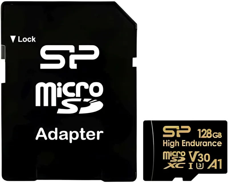 Флеш карта microSDXC 128GB Silicon Power SP128GBSTXDV3V1HSP Elite + adapter