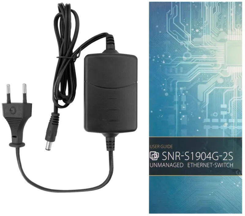 Коммутатор SNR SNR-S1904G-2S неуправляемый