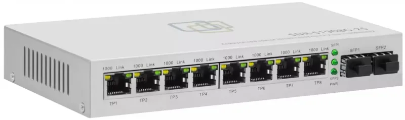 Коммутатор SNR SNR-S1908G-2S неуправляемый