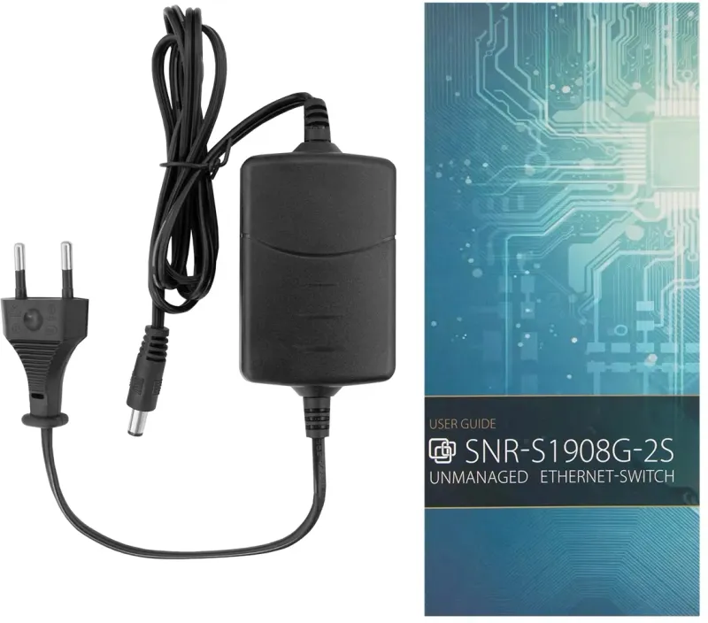 Коммутатор SNR SNR-S1908G-2S неуправляемый