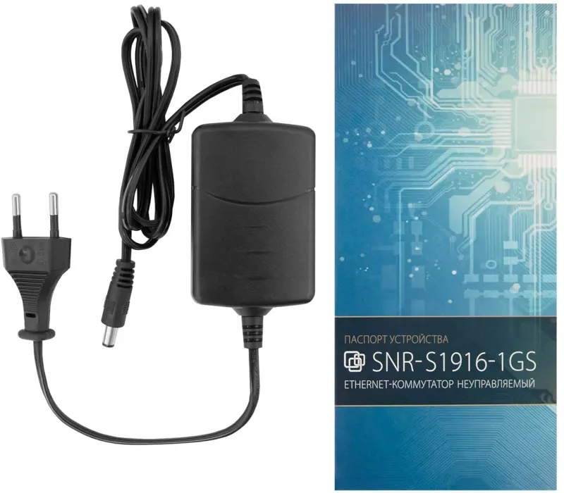 SNR Неуправляемый коммутатор уровня 2, 16 портов 10/100Base-TX, 1 порт 1000Base-X (SFP)