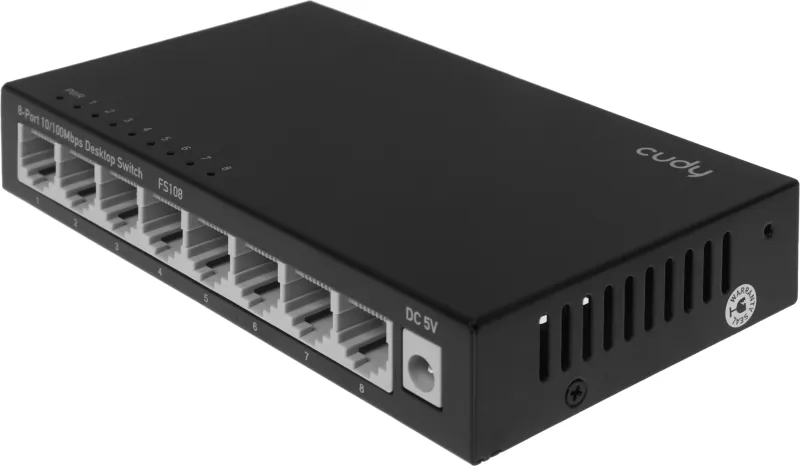 Коммутатор Cudy FS108 8x100Мбит/с неуправляемый