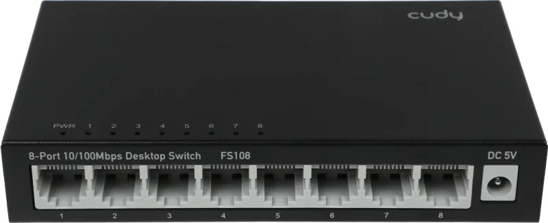 Коммутатор Cudy FS108 8x100Мбит/с неуправляемый