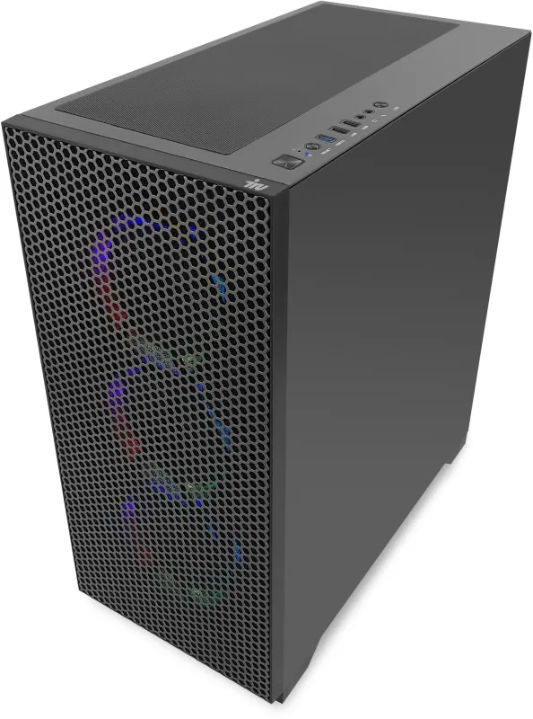 ПК IRU Game 710Z7GP TWR i7 12700F (2.1) 32Gb SSD1Tb RX 7700XT 12Gb Free DOS GbitEth 850W черный (2075027)