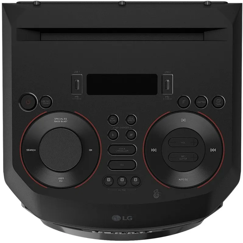 Минисистема LG XBOOM RNC9 черный 1000Вт FM USB BT
