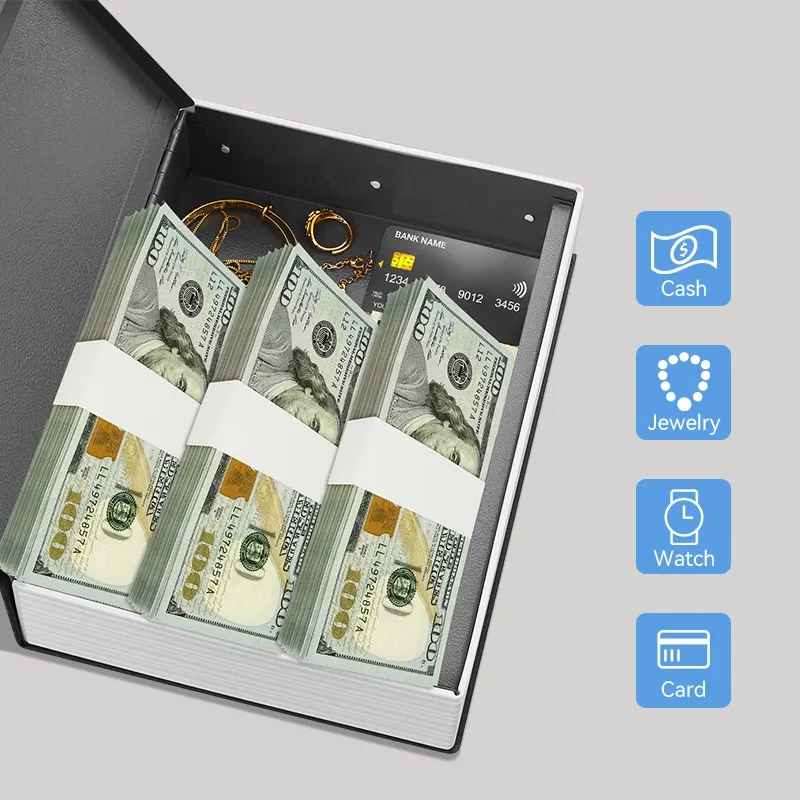 Сейф-книга Deli ET647 ключевой